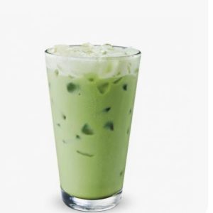 Green Matcha tea with honey