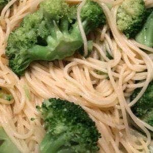 Meatless Creamy Garlic Butter Broccoli