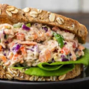 Loaded Veggie Tuna Sandwich